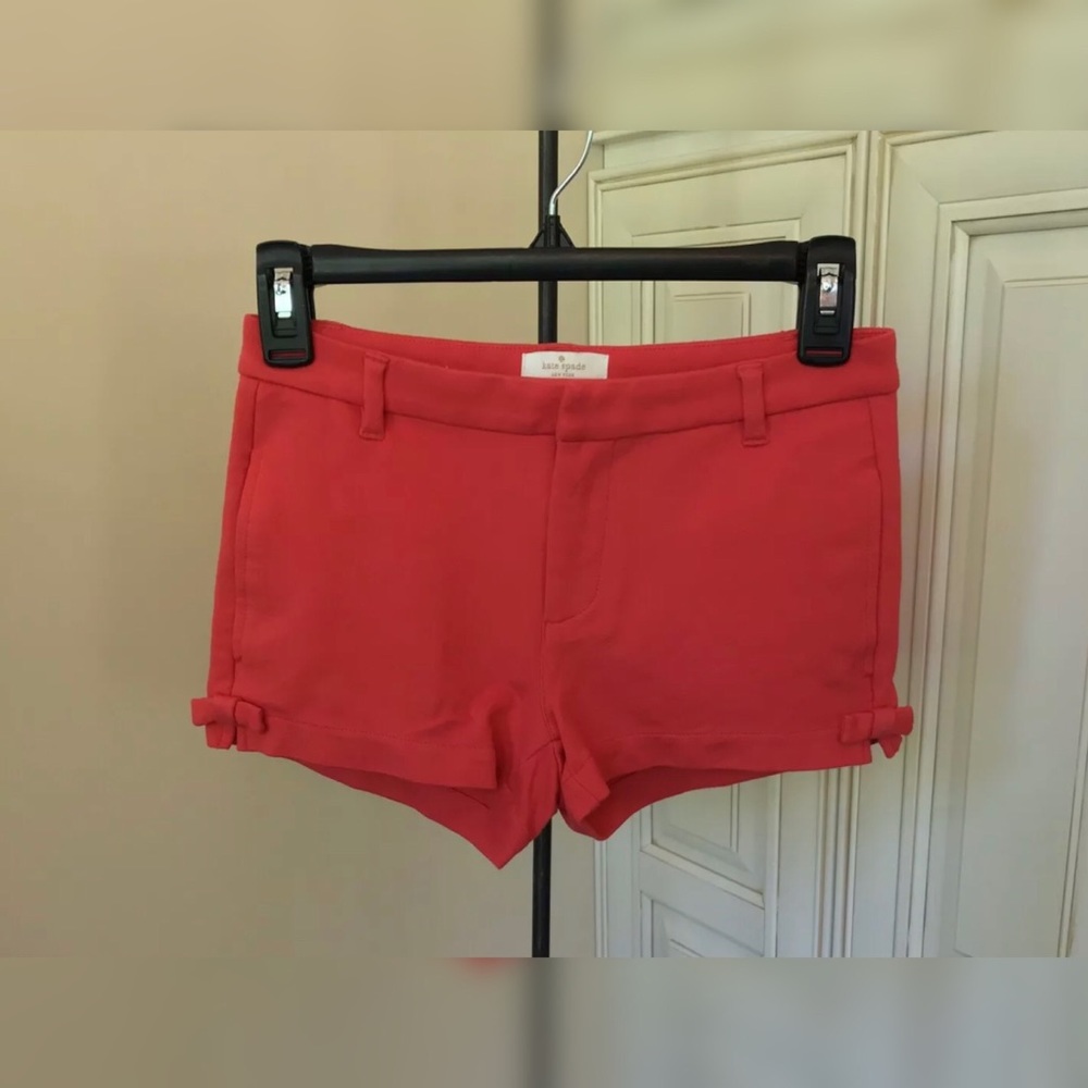 Kate Spade New York Red Shorts Bow - Girls 14
